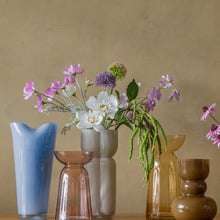 Sky Lila Glass Vase